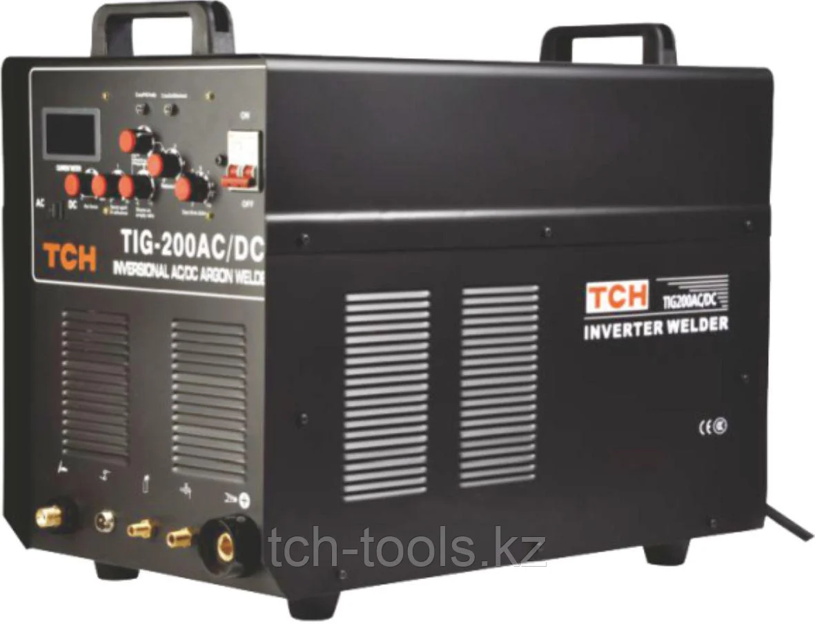 Инвертор TIG-200AC/DC для аргоно-дуговой сварки алюминия (200А, 20кг) TCH