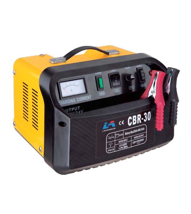 Зарядное устройство CBR-30 (12/24В, мощность 260/480Вт, ток зарядки до 30А, 30-200Ач, 7,1кг) LASTON