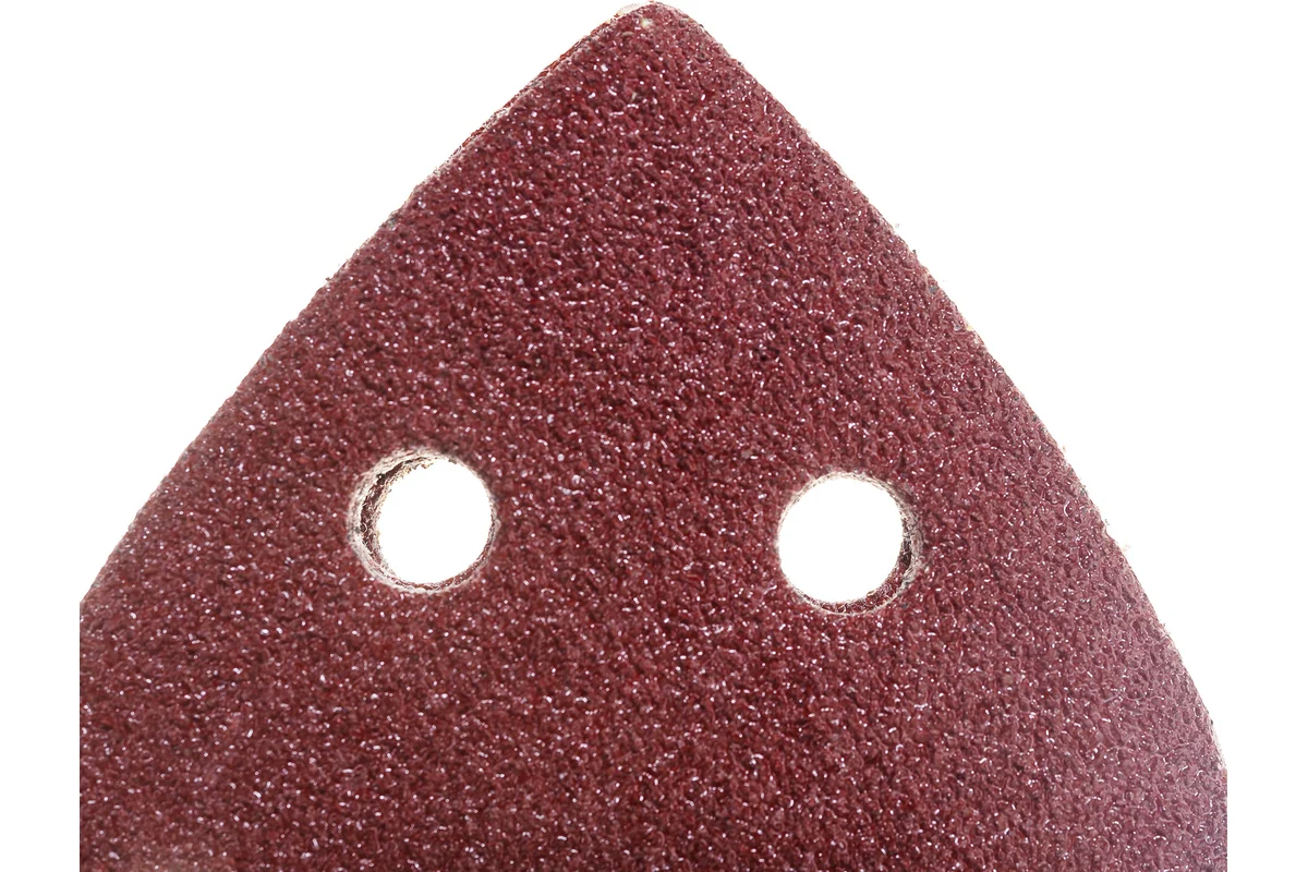Треугольник абразивный 93мм, P60, на ворсовой подложке под "липучку" MATRIX