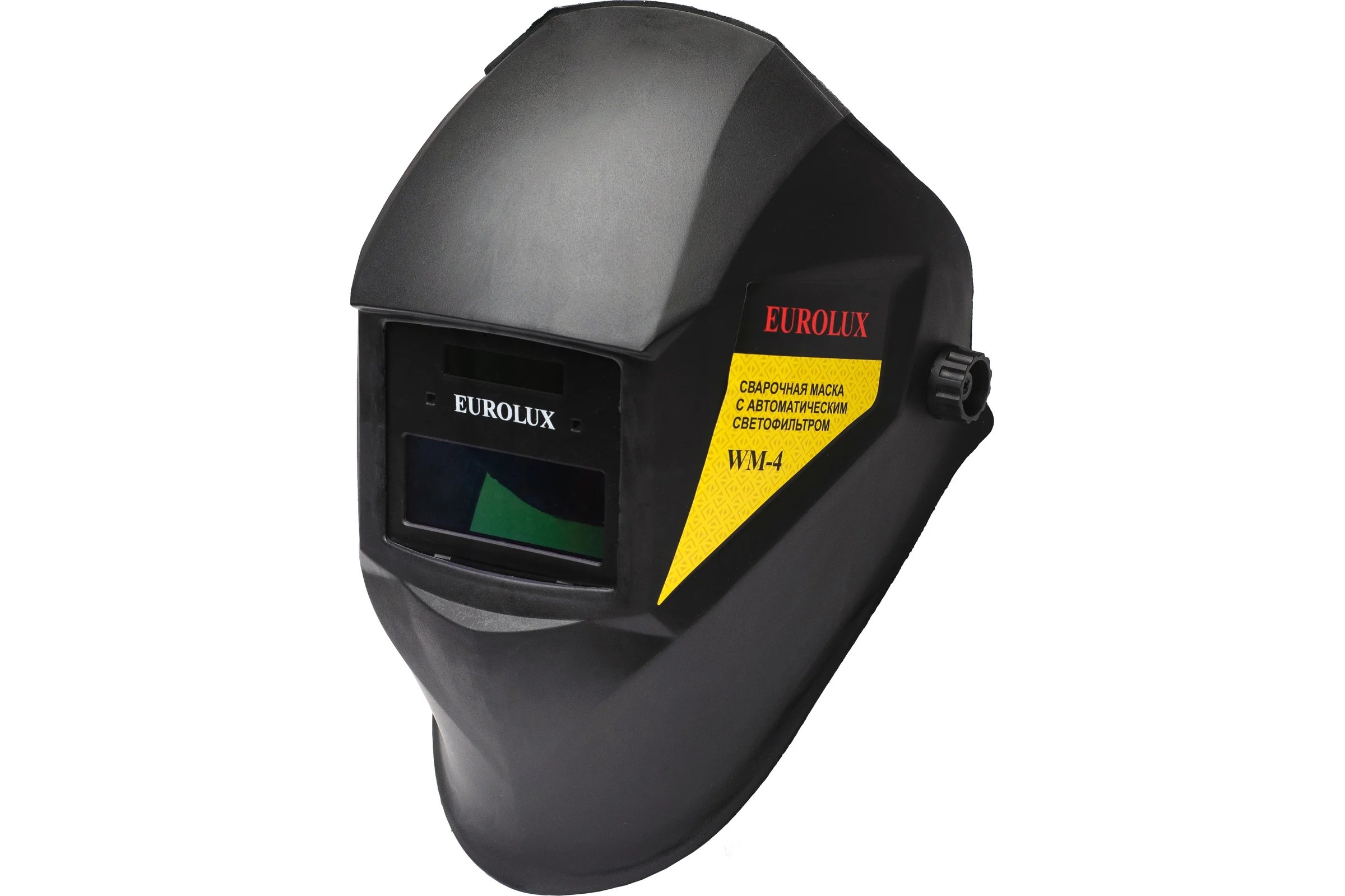 Маска сварочная WM-4 Eurolux (стекло 90х35мм)