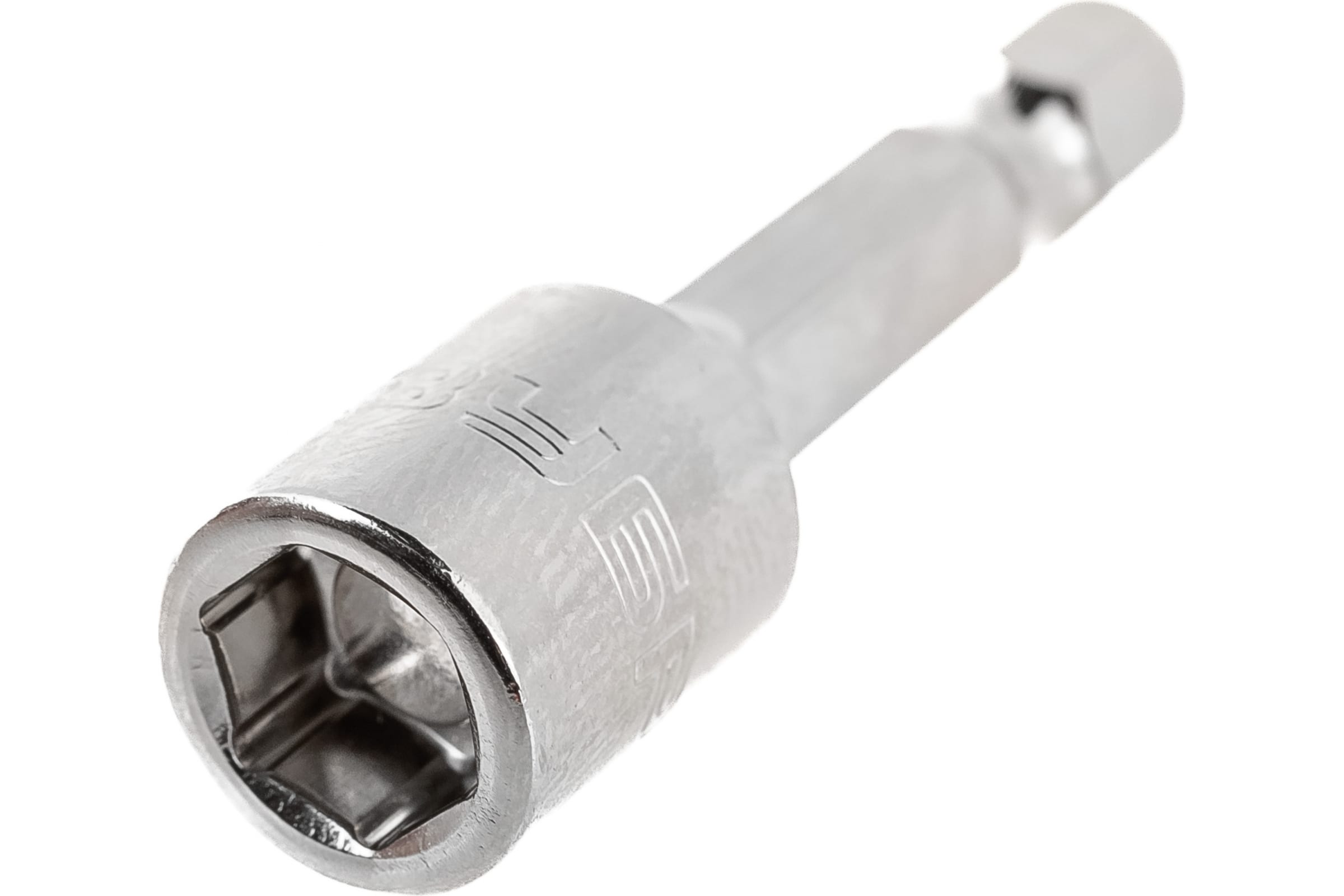 Бита ЗУБР "Мастер" 8х45мм с торцовой головкой, магнитная