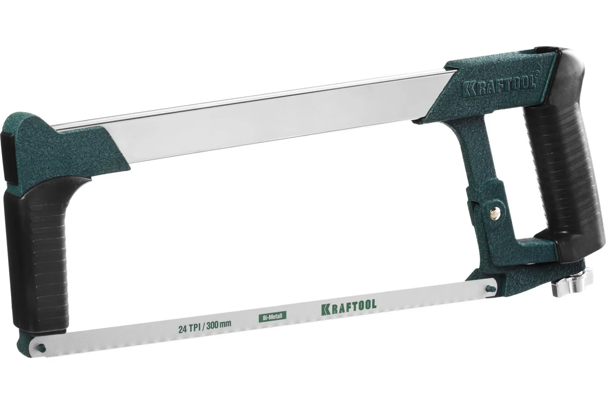 Ножовка по металлу 300мм KRAFTOOL "PRO-Kraft" с металлической ручкой