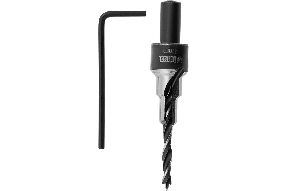 Сверло-зенкер под конфирмат Ø4мм DENZEL