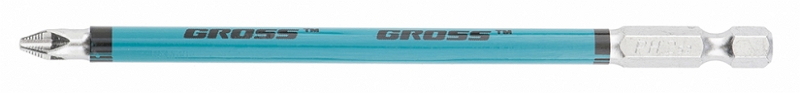 Бита крестовая 127мм PH2, сталь S2, GROSS