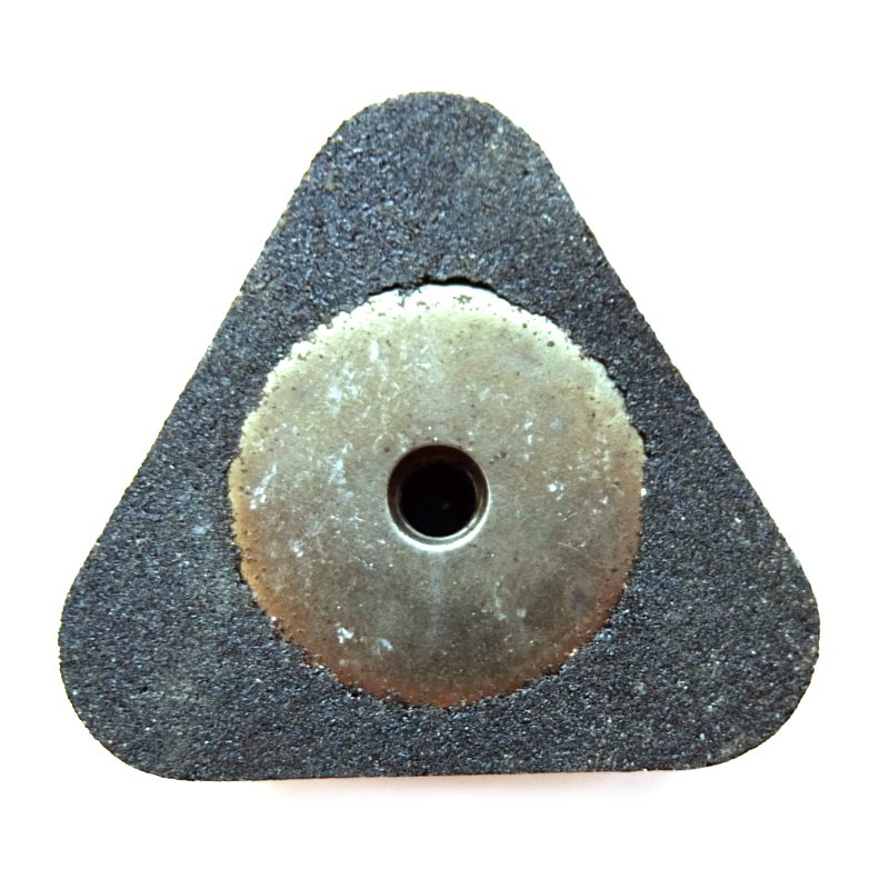 Сегмент шлифовальный 85х78х50мм 14А 24 PВ, тип 6С, с гайкой, на бакелитовой связке ЛУГА