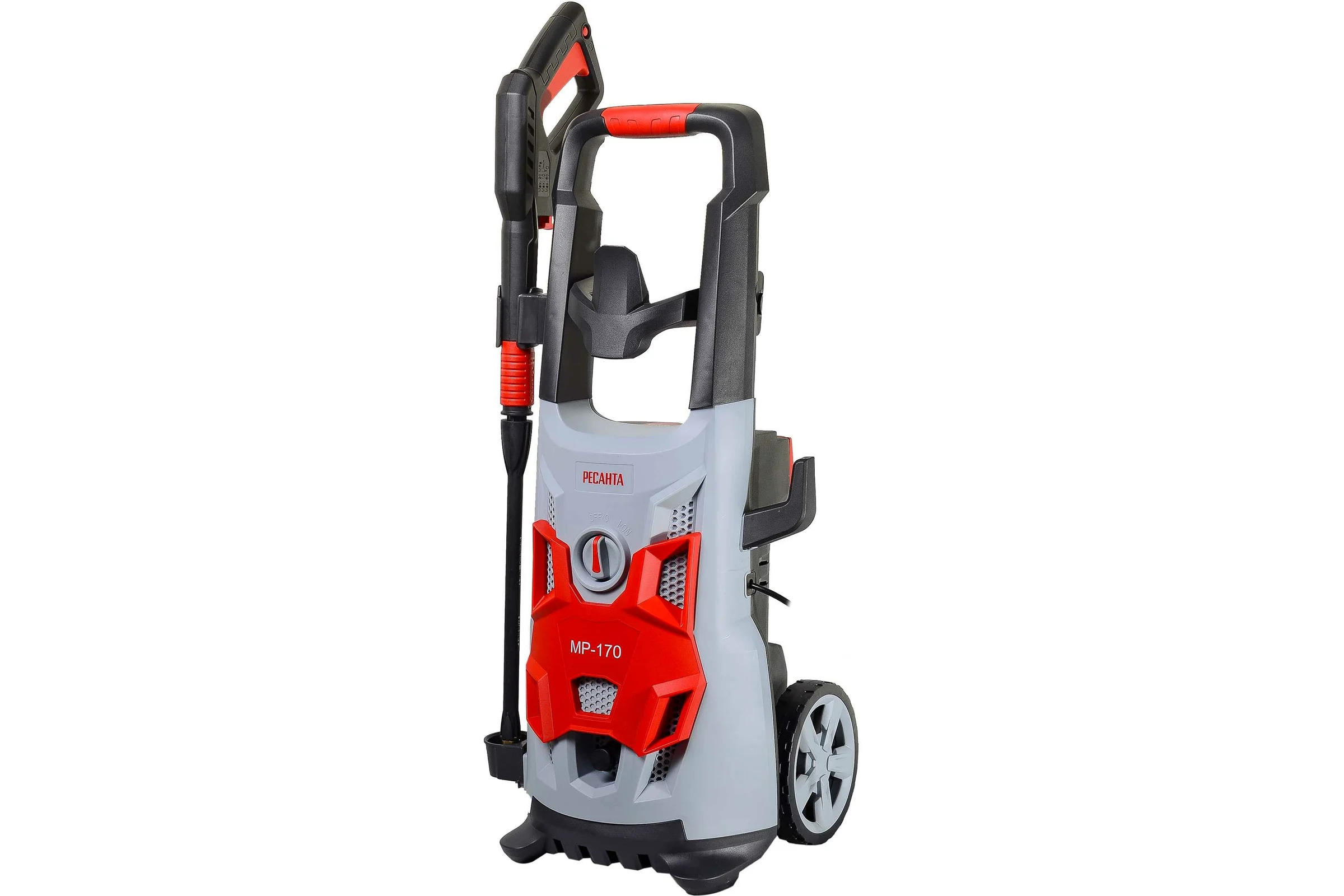 Мойка высокого давления МР-170 (1900Вт, 170бар, 375л/ч, шланг 8м) РЕСАНТА