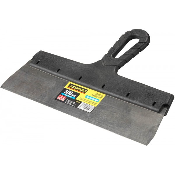 Шпатель нержавеющий 300мм с пластмассовой ручкой Stayer