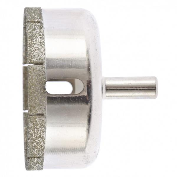 Сверло алмазное по керамической плитке Ø68х55мм, цилиндрический хвостовик СИБРТЕХ