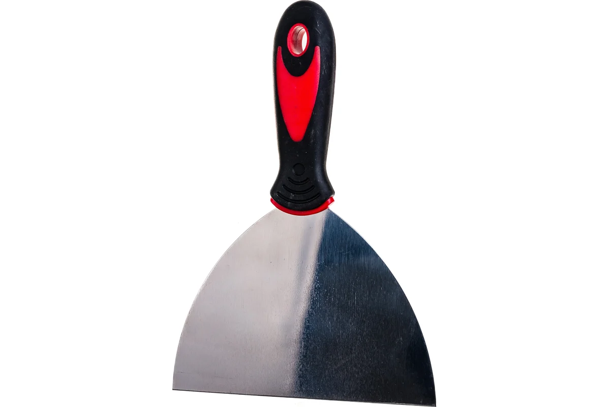 Шпатель из нержавеющей стали 150мм, с двухкомпонентной ручкой MATRIX