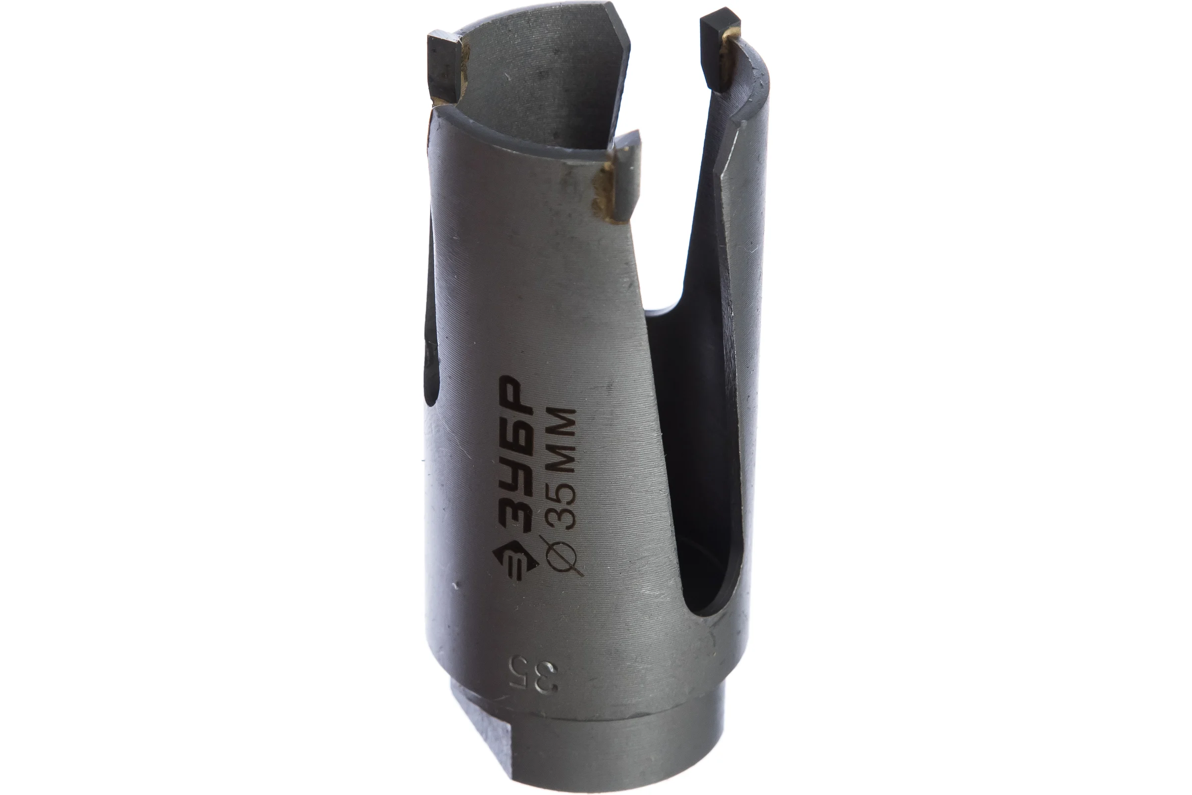 Коронка универсальная ЗУБР "Профи" 35мм, с твердосплавными резцами ВК8С