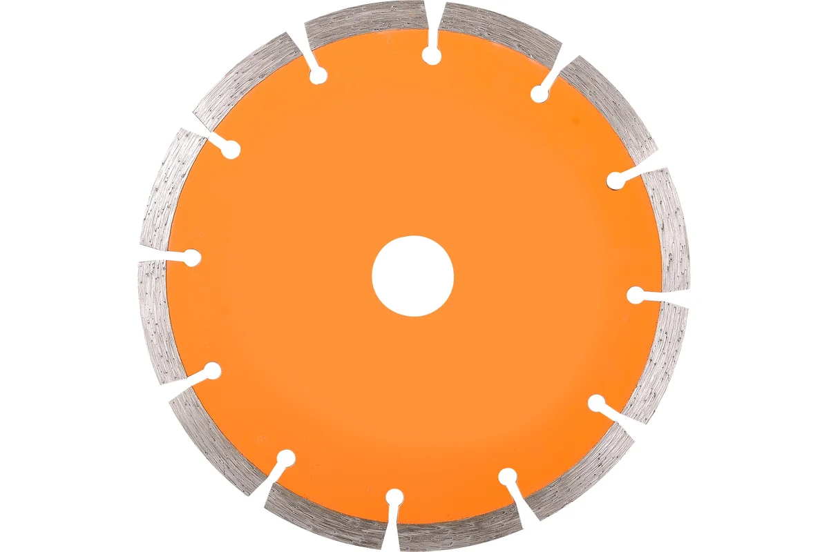 Диск алмазный отрезной сегментный Ø230х22,2мм, сухой рез ВИХРЬ