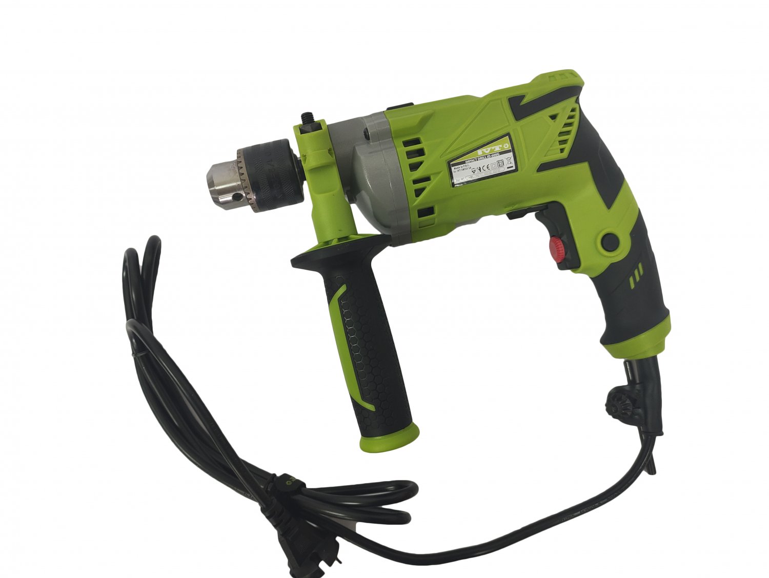 Дрель ID-600G (800Вт, 0-3000об/мин, удар, реверс, патр.13мм) IVT