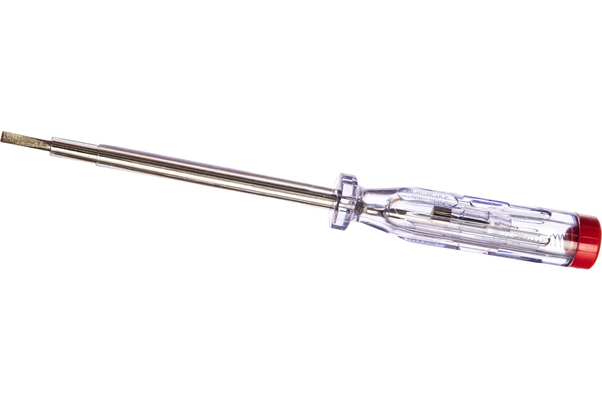 Пробник электрический 100-250В, 190мм, на карточке СВЕТОЗАР