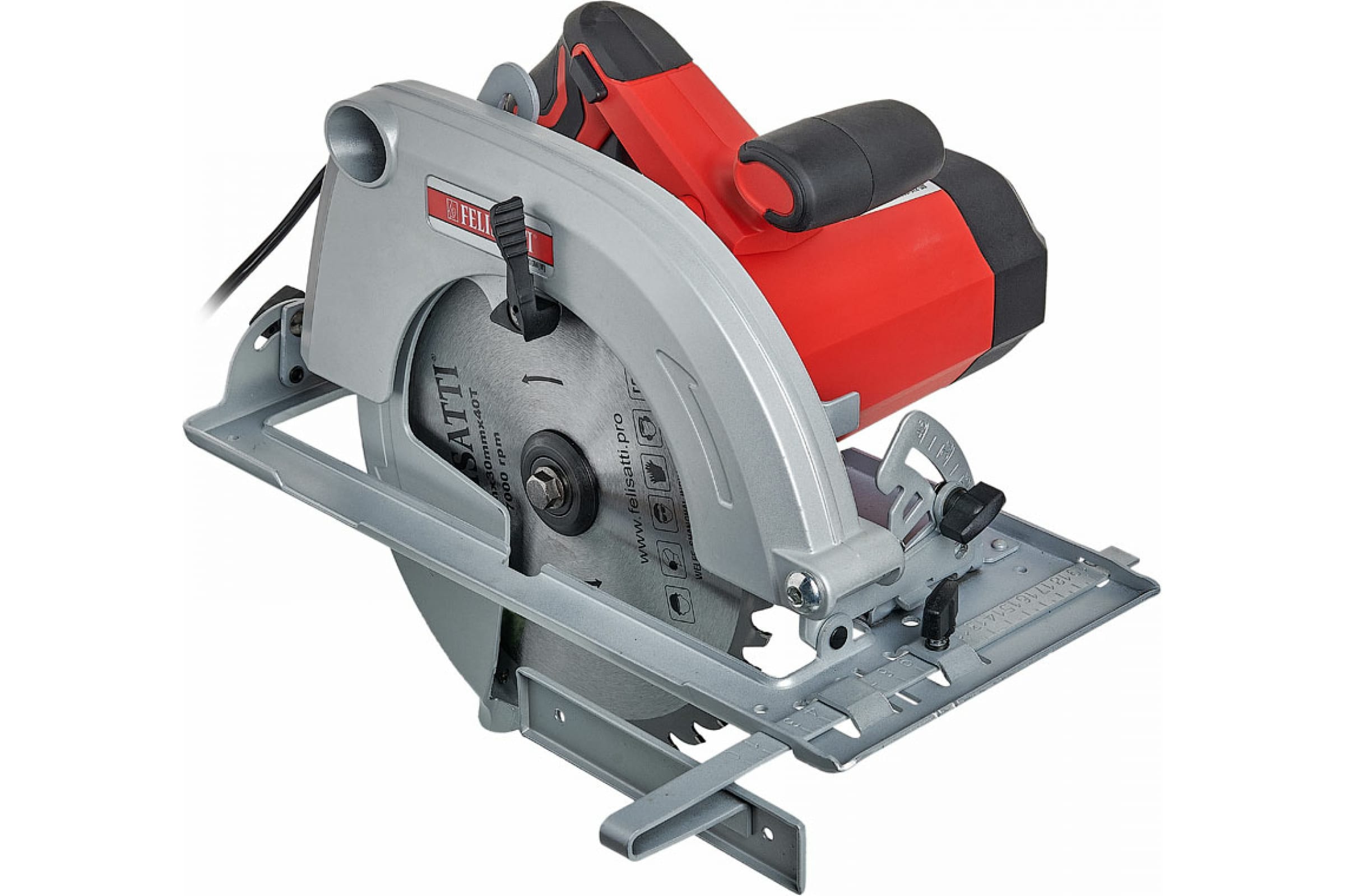 Пила дисковая ДП-235/2000М(М) (2000Вт, Ø235х30мм, 4500об/мин, плавный пуск) FELISATTI