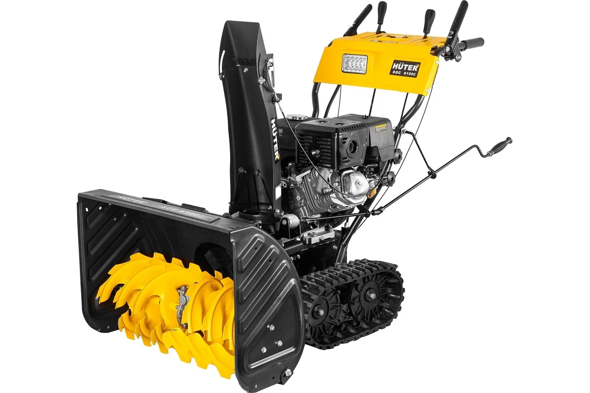 Снегоочиститель SGC 8100C (13л.с, захв.700х540см, выброс 15м, 6впер./2наз., стартер ручн/эл.) HUTER