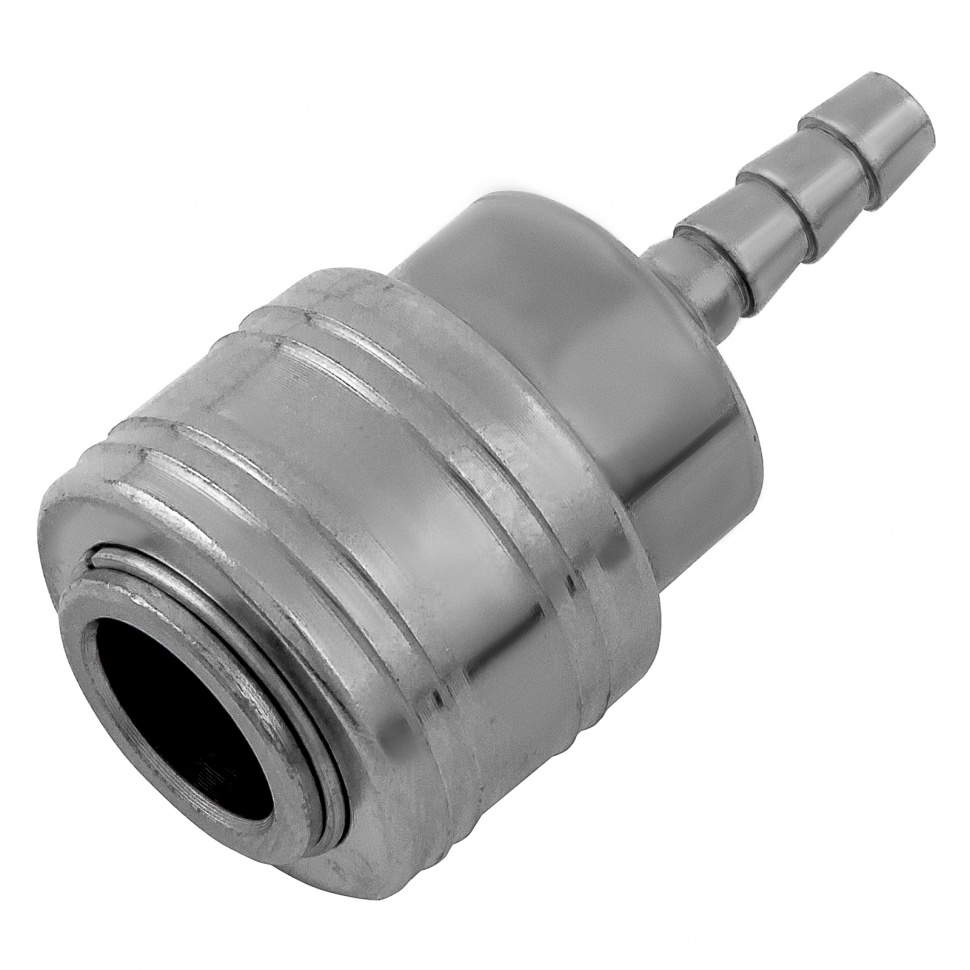 Штуцер б/з (мама) - резиновый шланг Ø6мм STELS