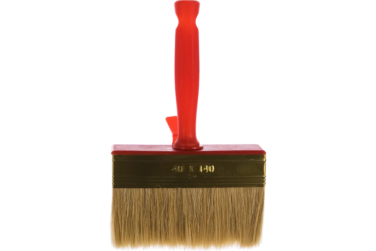 Кисть-ракля 40х140мм, натуральная щетина, пластмассовая ручка MATRIX