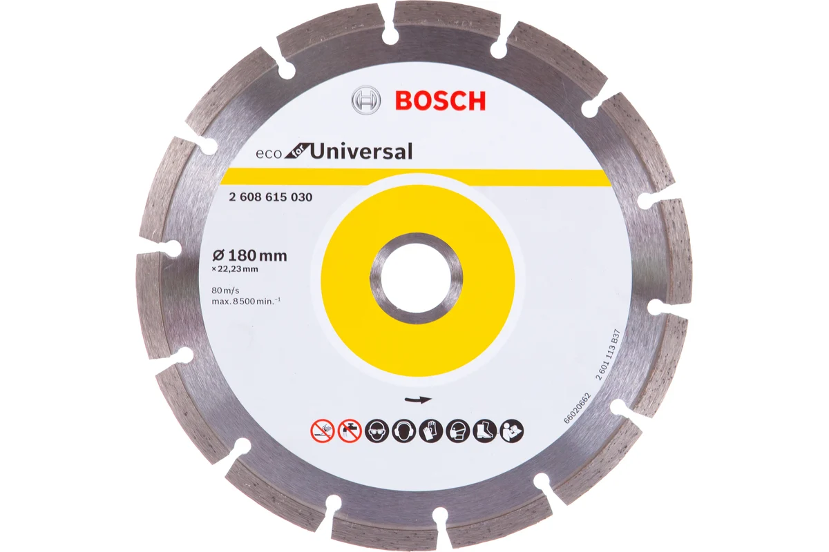 Алмазный диск ECO Universal 180х22,23мм BOSCH