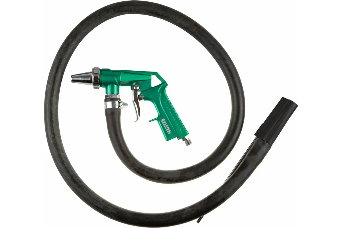 Пистолет KRAFTOOL "EXPERT QUALITAT" пескоструйный с выносным шлангом, рабочее давление 5 атм