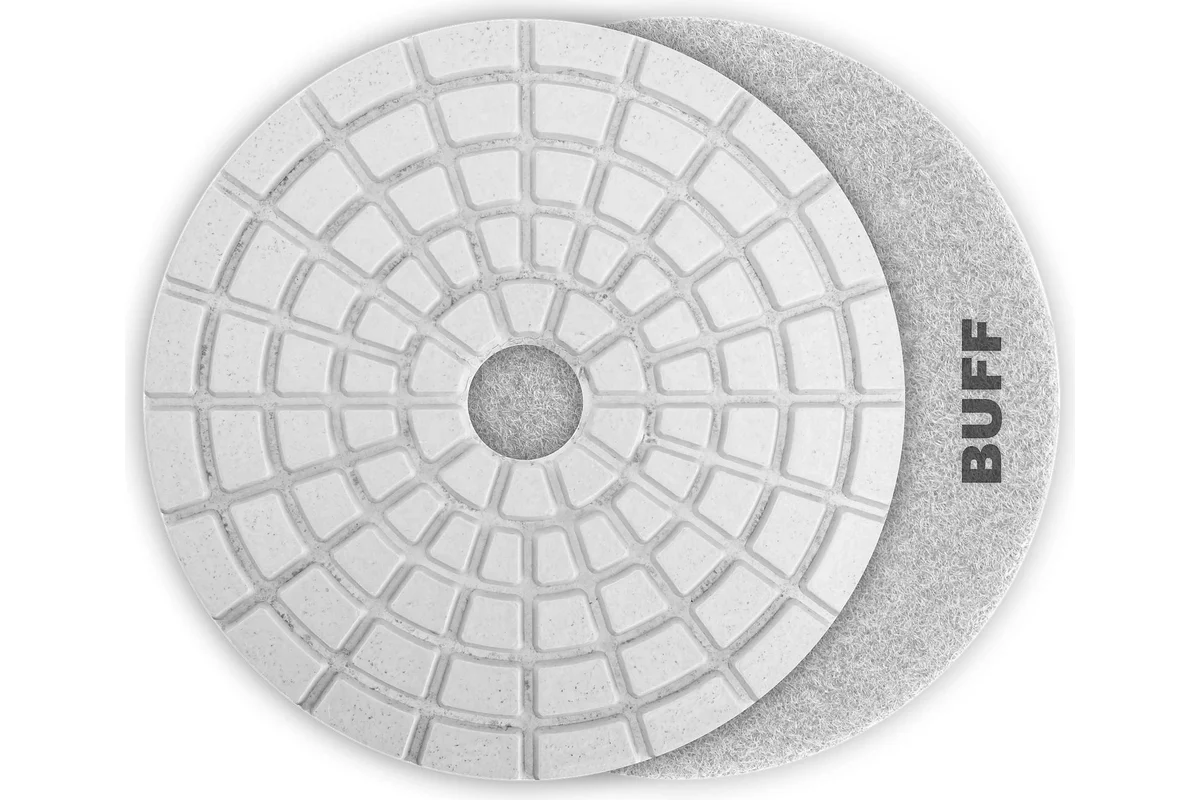 Круг алмазный гибкий шлифовальный Ø125мм, P10000 (BUFF), мокрое шлифование, ЗУБР