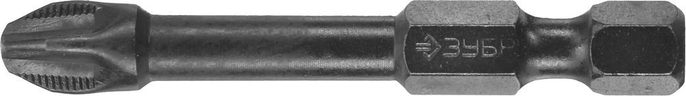 Бита торсионная крестовая PH3, 50мм, ударная ЗУБР "Профи"