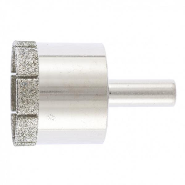 Сверло алмазное по керамической плитке Ø38х55мм, цилиндрический хвостовик СИБРТЕХ