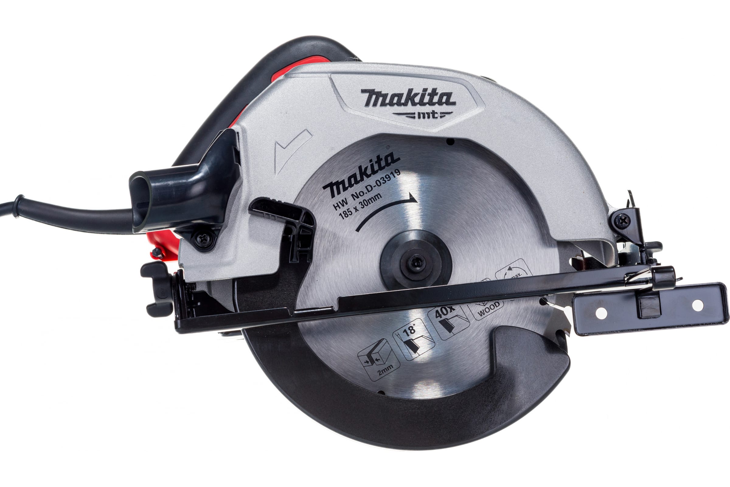 Пила дисковая M5802 (1050Вт, Ø185х30мм, пропил 66мм, 4900мин-1, 4,0кг) MAKITA MT