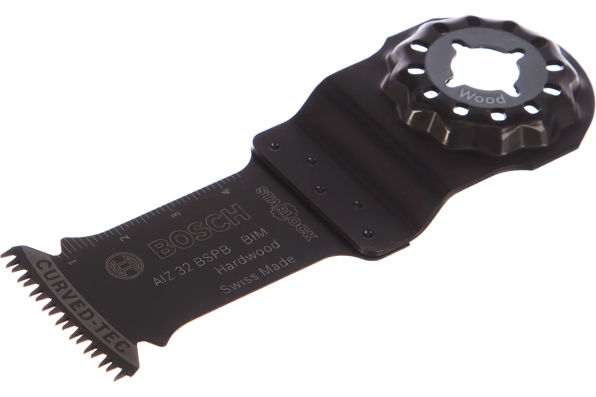 Полотно пильное Starlock AIZ 32 BSPB BIM, 32х50мм, для врезного пиления в твёрдой древесине BOSCH