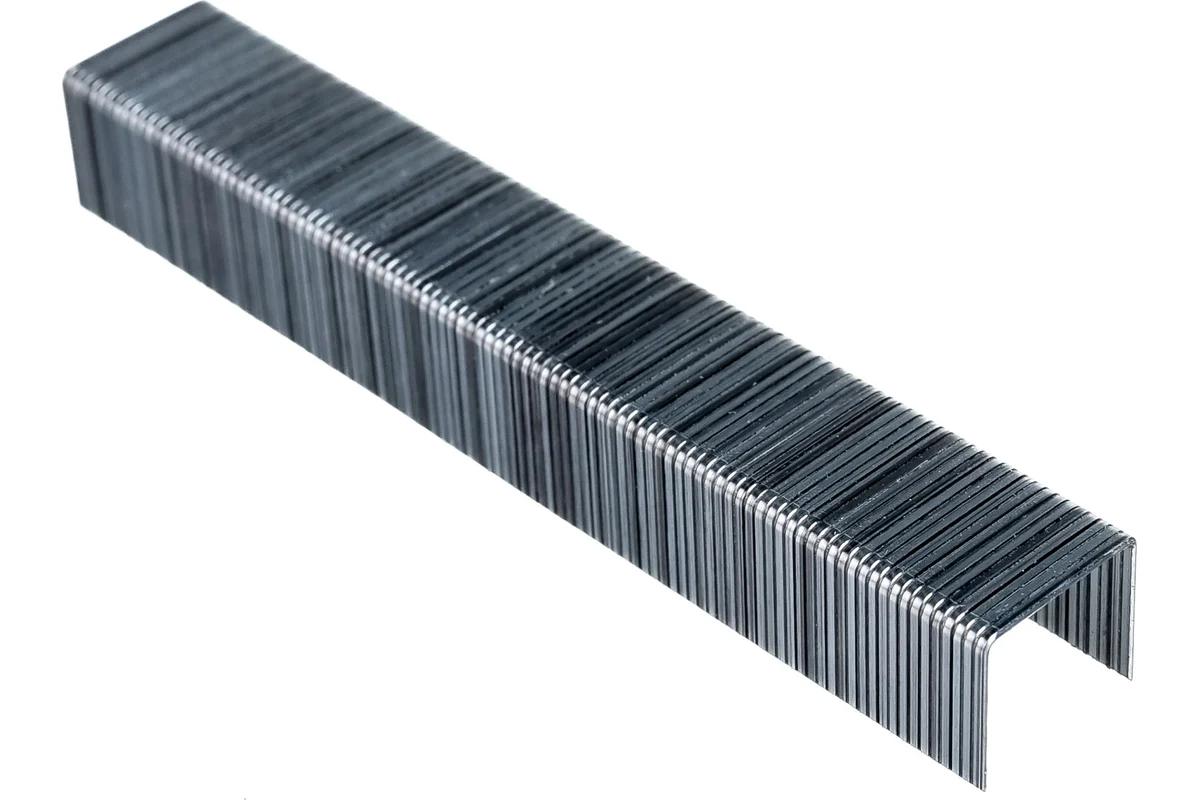 Скобы для мебельного степлера, тип 53, 8мм, 1000шт ВИХРЬ