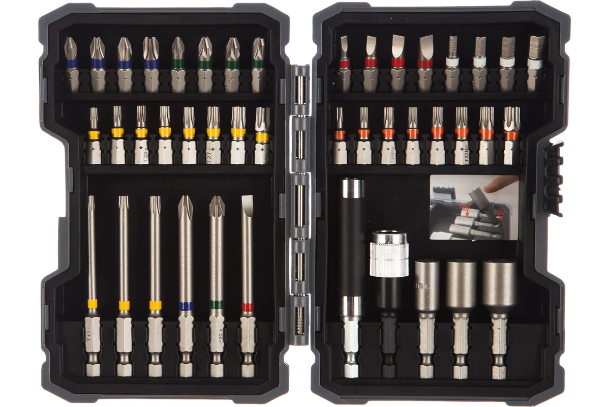 Набор насадок-бит 43шт BOSCH