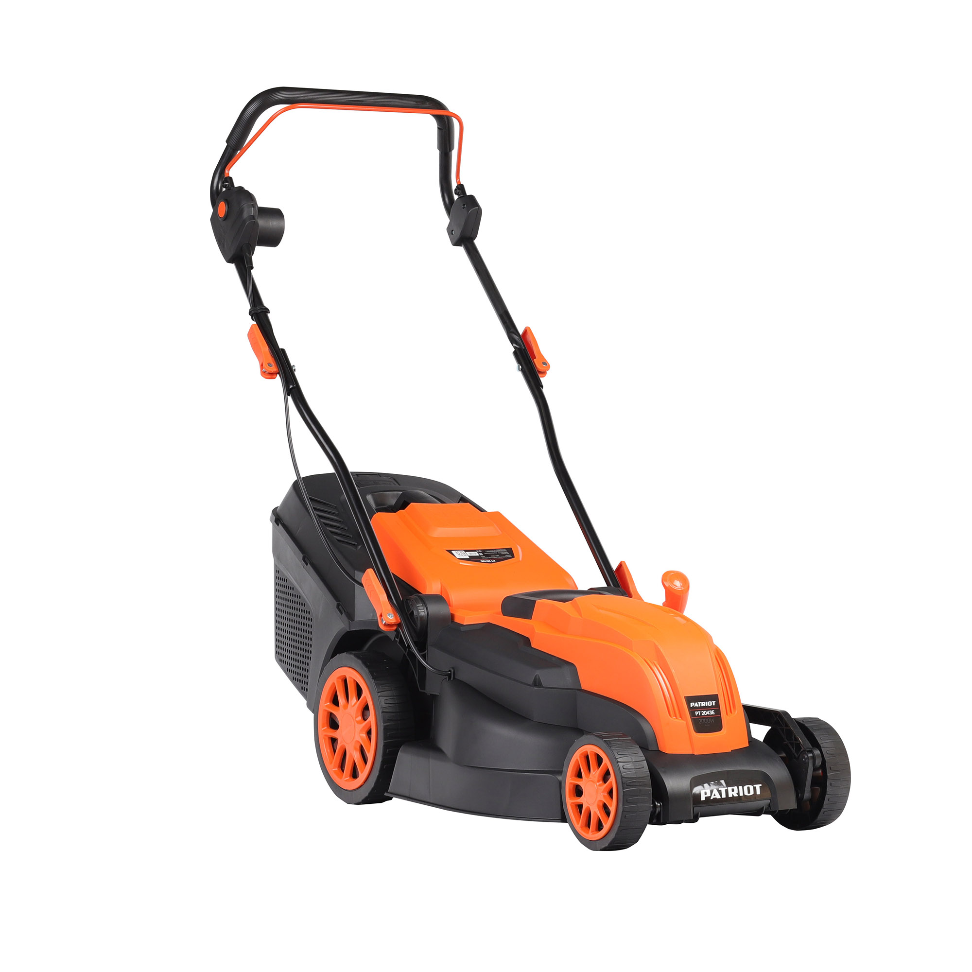 Газонокосилка элект. PT 2043E (2000Вт,захват 43см, выс.стр. 25-80мм, корз. 40л) PATRIOT EXPERT