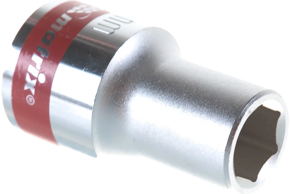 Головка торцевая MATRIX 10мм, 1/2", 6-гранная, Cr-V, хромированная