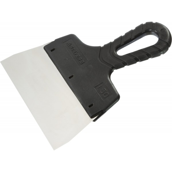 Шпатель нержавеющий 150мм с пластмассовой ручкой Stayer