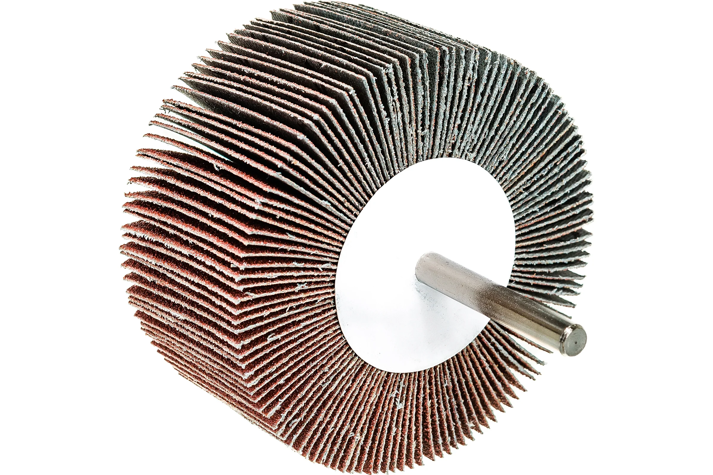 Круг шлиф.веерный лепестковый на шпильке 80х40мм, Р80 ЗУБР "Мастер"