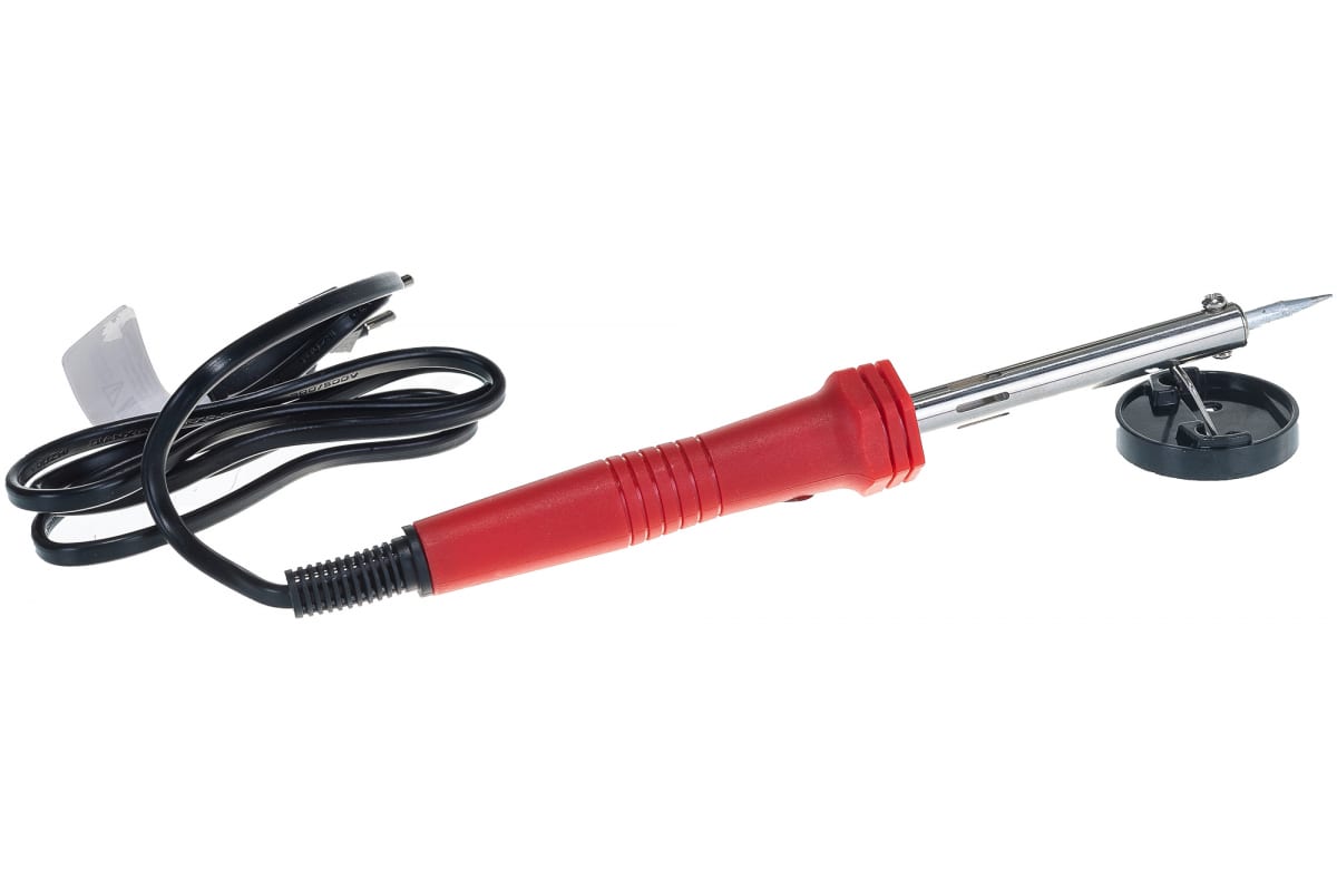 Паяльник 40Вт, пластиковая рукоятка, медный наконечник с долговечным покрытием MATRIX