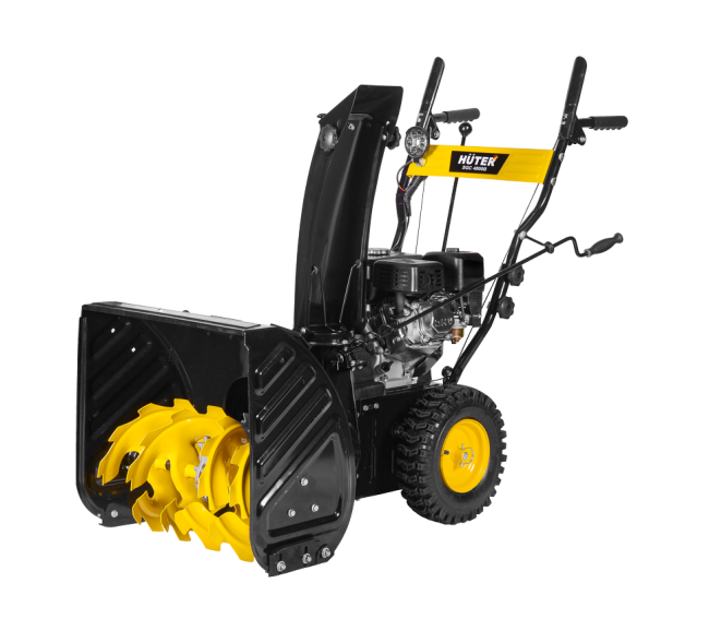 Снегоочиститель SGC 4800B (6,5л.с, захв.560х540см, выброс 15м, 5впер./2наз., стартер ручн/эл.) HUTER