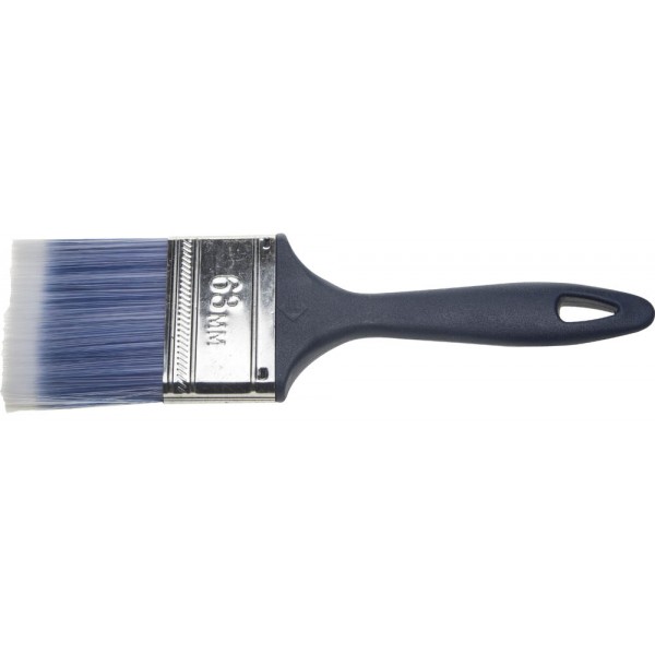 Кисть плоская 63мм "Аква" ЗУБР, искусственная щетина