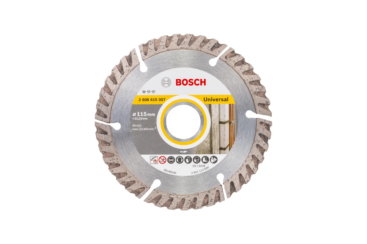Диск алмазный Standard Universal 115х22,23мм BOSCH