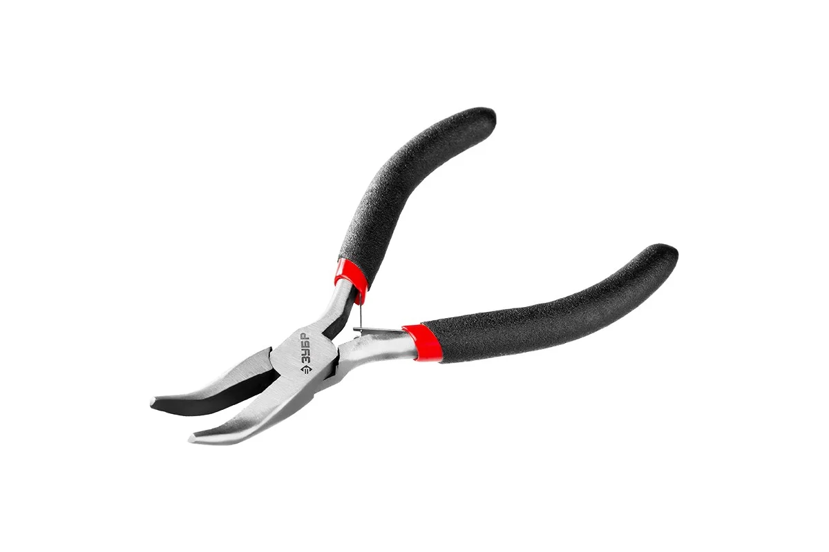 Тонкогубцы изогнутые 120мм ЗУБР