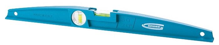 Уровень литой 400мм, 2 глазка GROSS