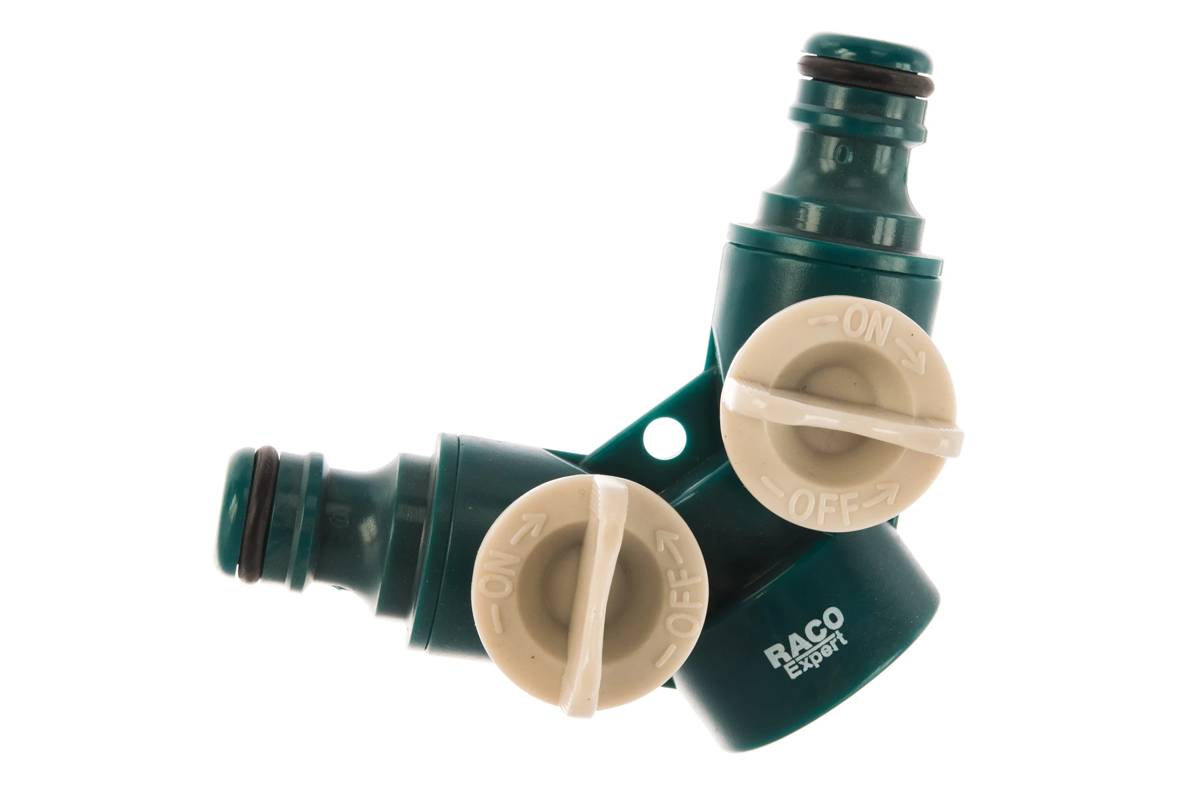 Распределитель двухканальный RACO "Original" (резьба внешняя-наконечник), 3/4"