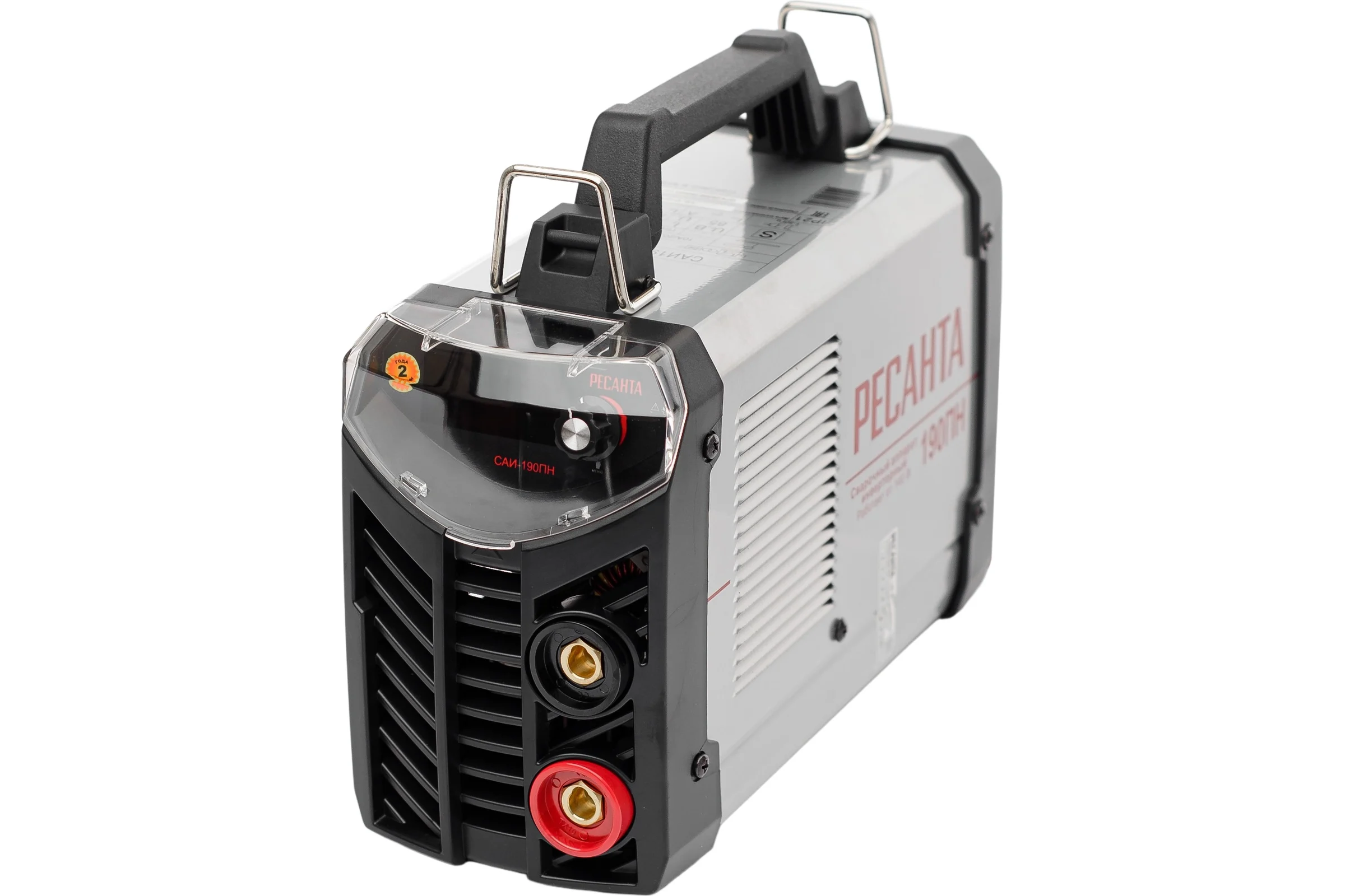 Сварочный инвертор САИ 190ПН (10-190А, 140-240В, ток 29А, Ø5мм, ПВ70%, 6,4кг) Ресанта