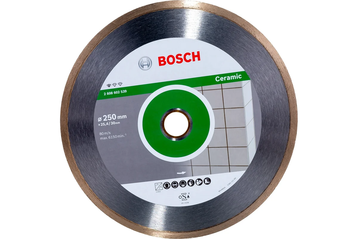 Диск алмазный Standard for Ceramic 250х30/25,4мм BOSCH