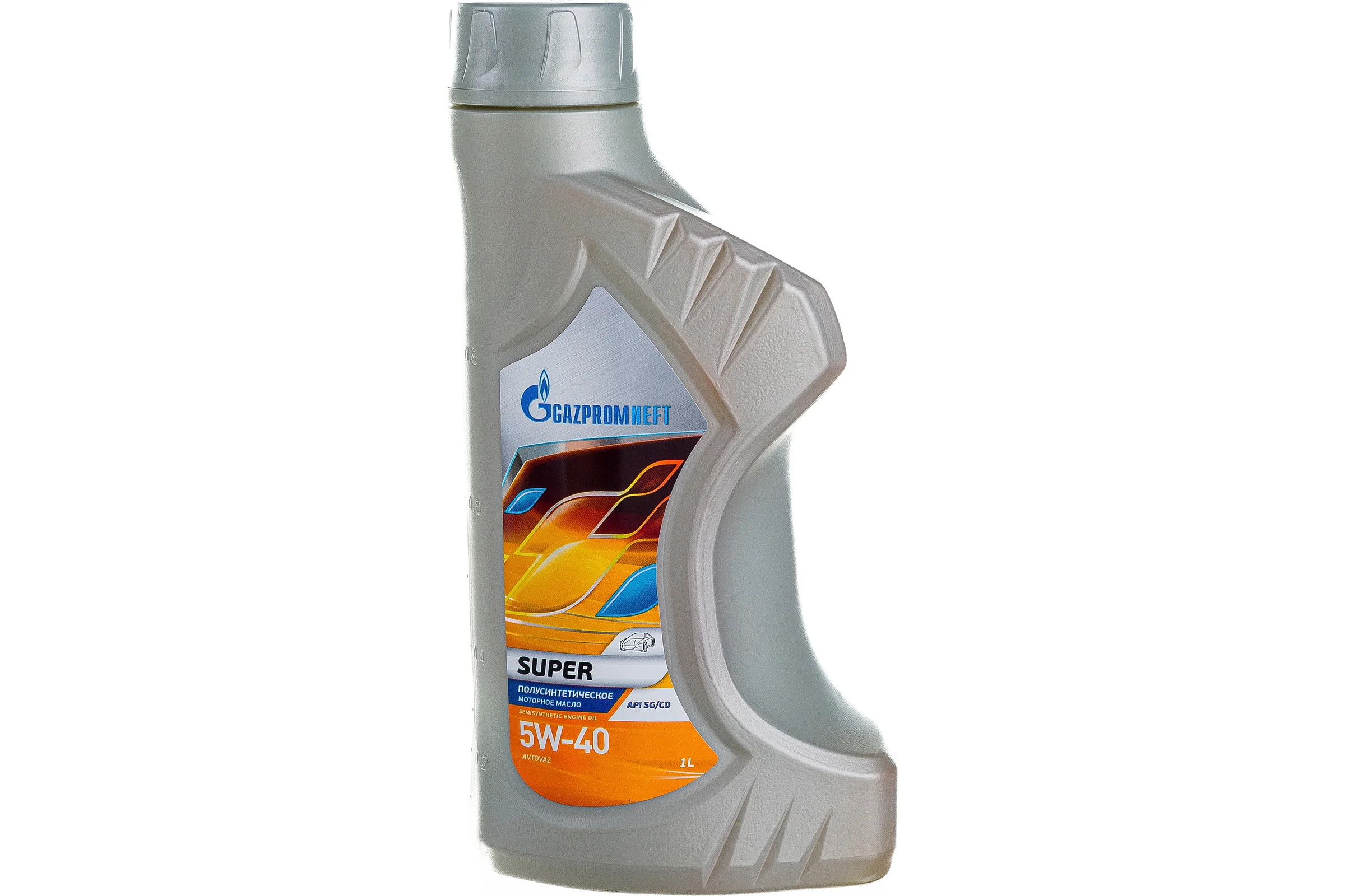 Масло Gazpromneft Super 5W40, API SG/CD, полусинтетическое, 1л