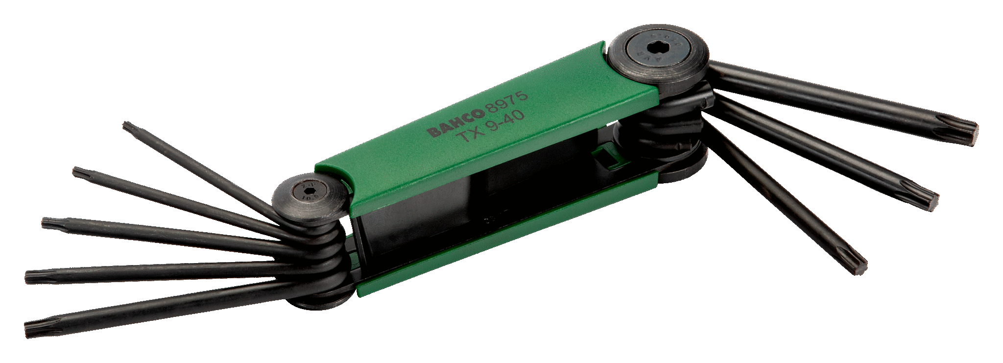 Набор ключей шестигранных 8шт, TORX T9-T40 BAHCO