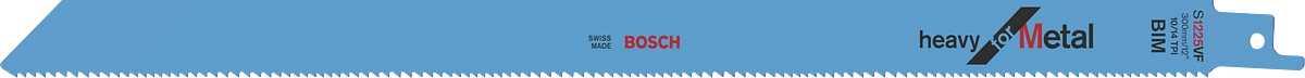 Сабельная пилка по металлу S 1225VF, 300х19х1,25мм BOSCH