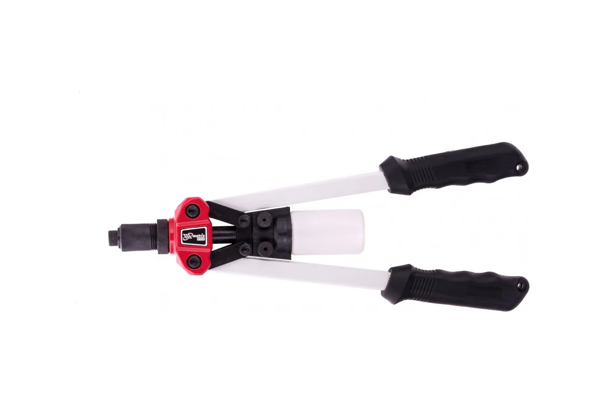 Заклёпочник двуручный 330мм, заклёпки 3,2-4,8мм MATRIX