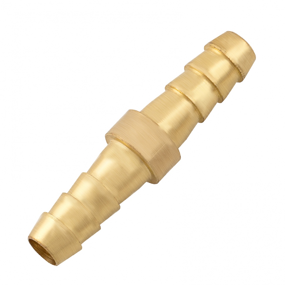 Штуцер двусторонний для соединения пневматических шлангов Ø8мм STELS