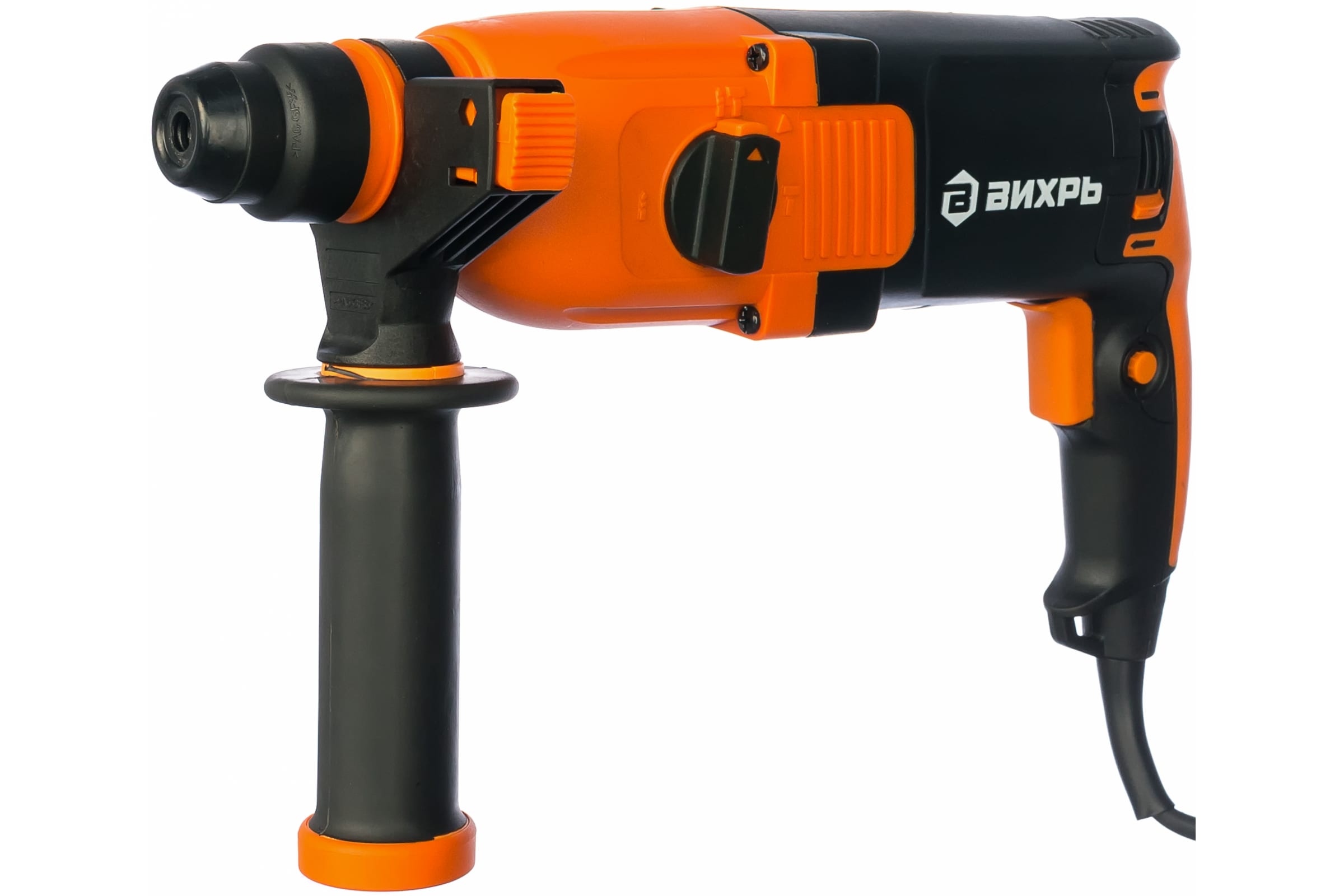 Перфоратор П-800К (800Вт, SDS+, 3реж, бетон 28мм, 3,2Дж, реверс, кейс) ВИХРЬ