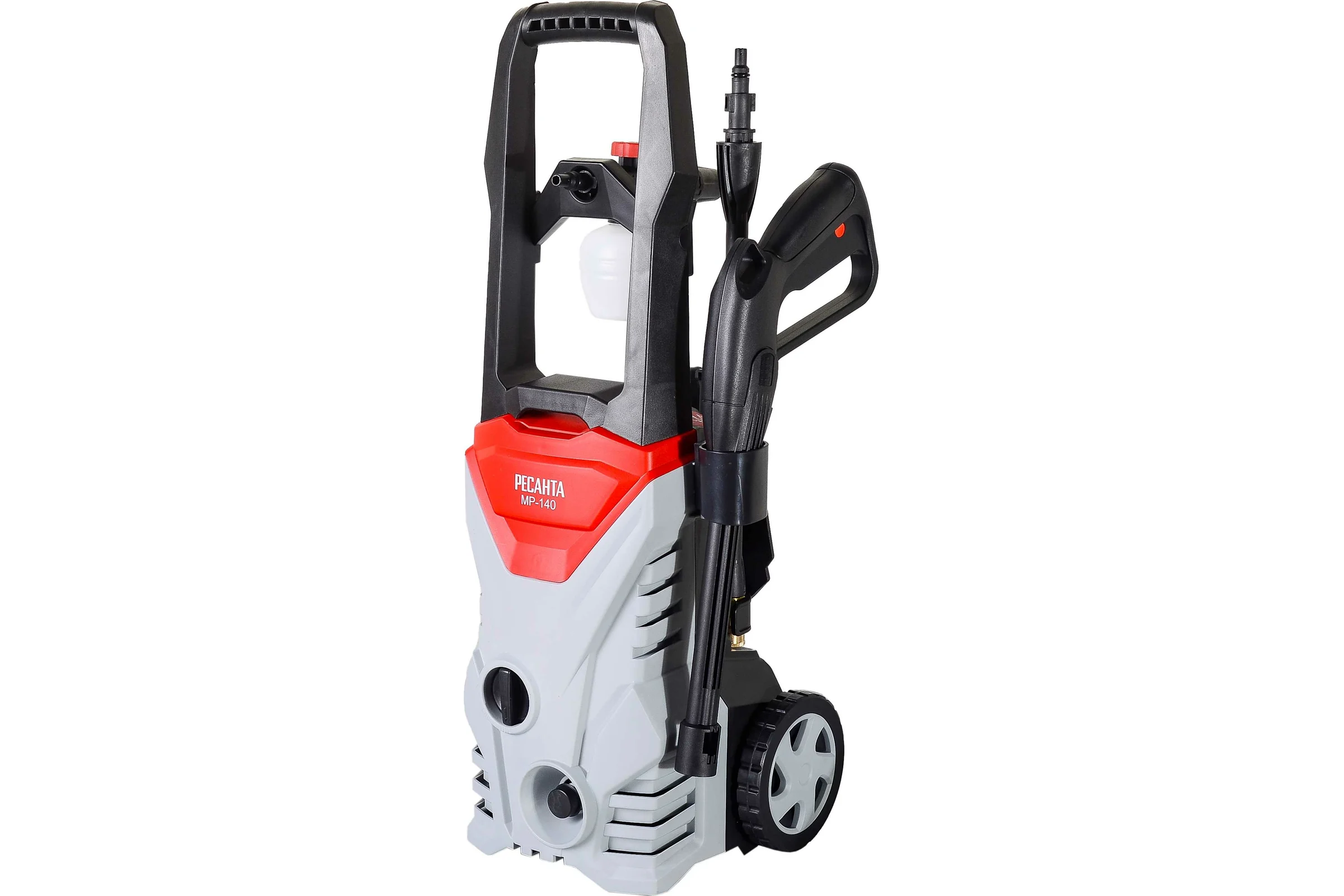 Мойка высокого давления МР-140 (1650Вт, 140бар, 360л/ч, шланг 8м) РЕСАНТА